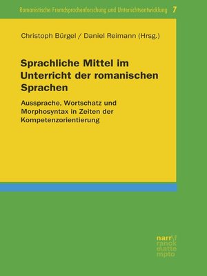 cover image of Sprachliche Mittel im Unterricht der romanischen Sprachen
